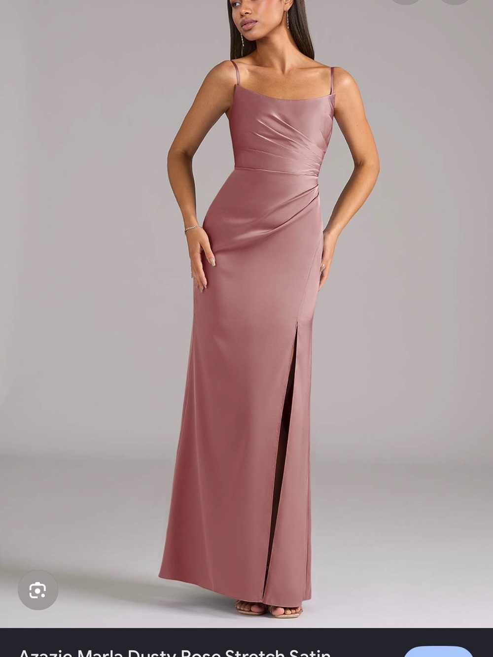 Azazie Dusty Rose “Marla” Dress